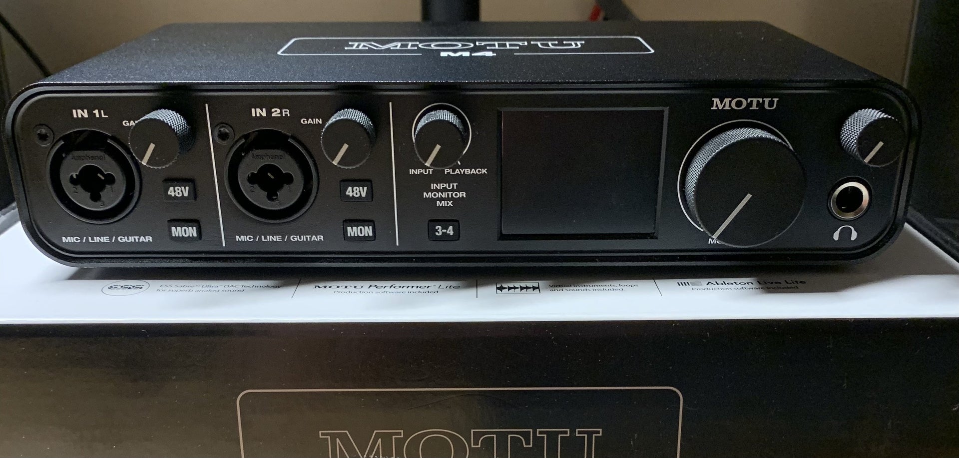 SOLD - MOTU M4 4x4 USB Audio Interface (shipping included