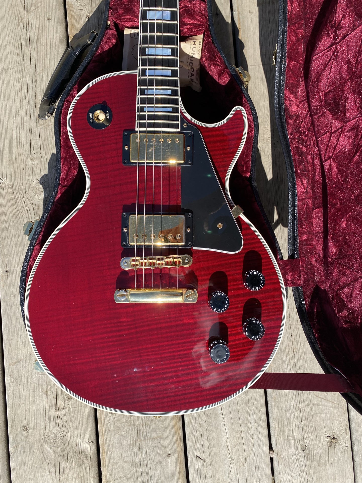 SOLD - FS/FT: 2005 Gibson Custom Shop Les Paul One Piece Top | The
